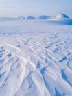 Filchnerfonna ice shelf during winter, Spitzbergen in the Svalbard. Scandinavia, Norway. Art Print